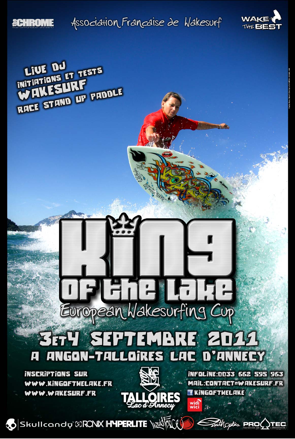 king of the lake european wakesurfing cup 2011